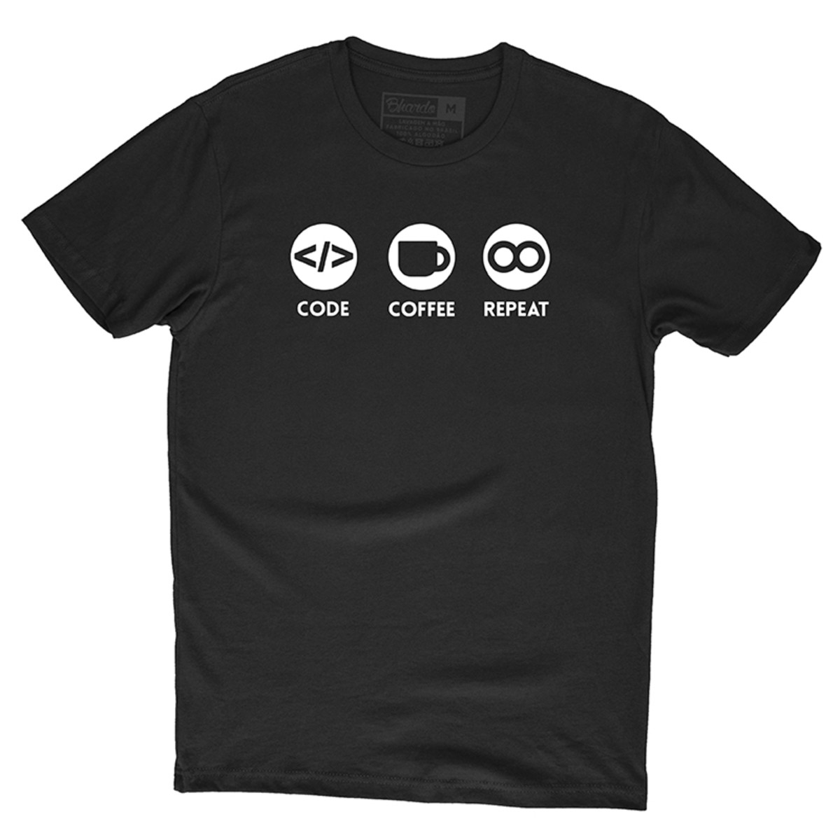 Camiseta Code Life Preta